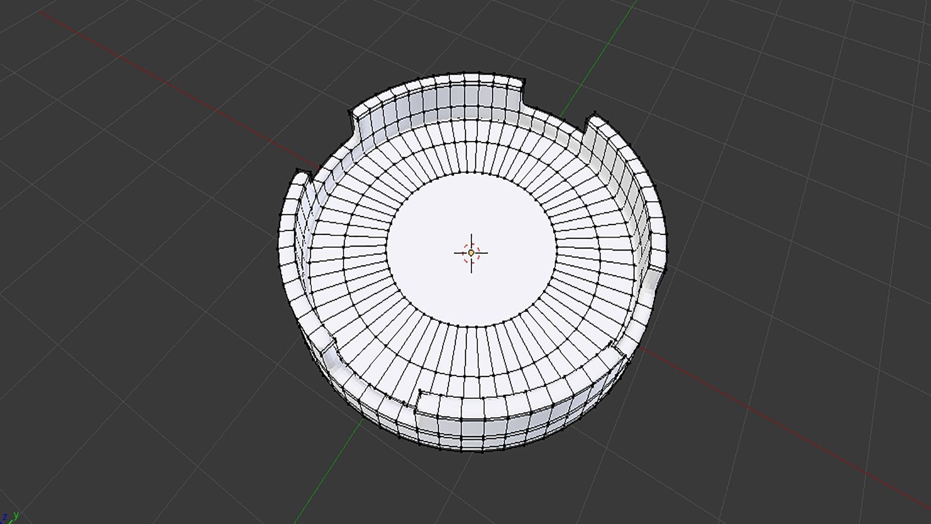 Ashtray glass 3D model_3