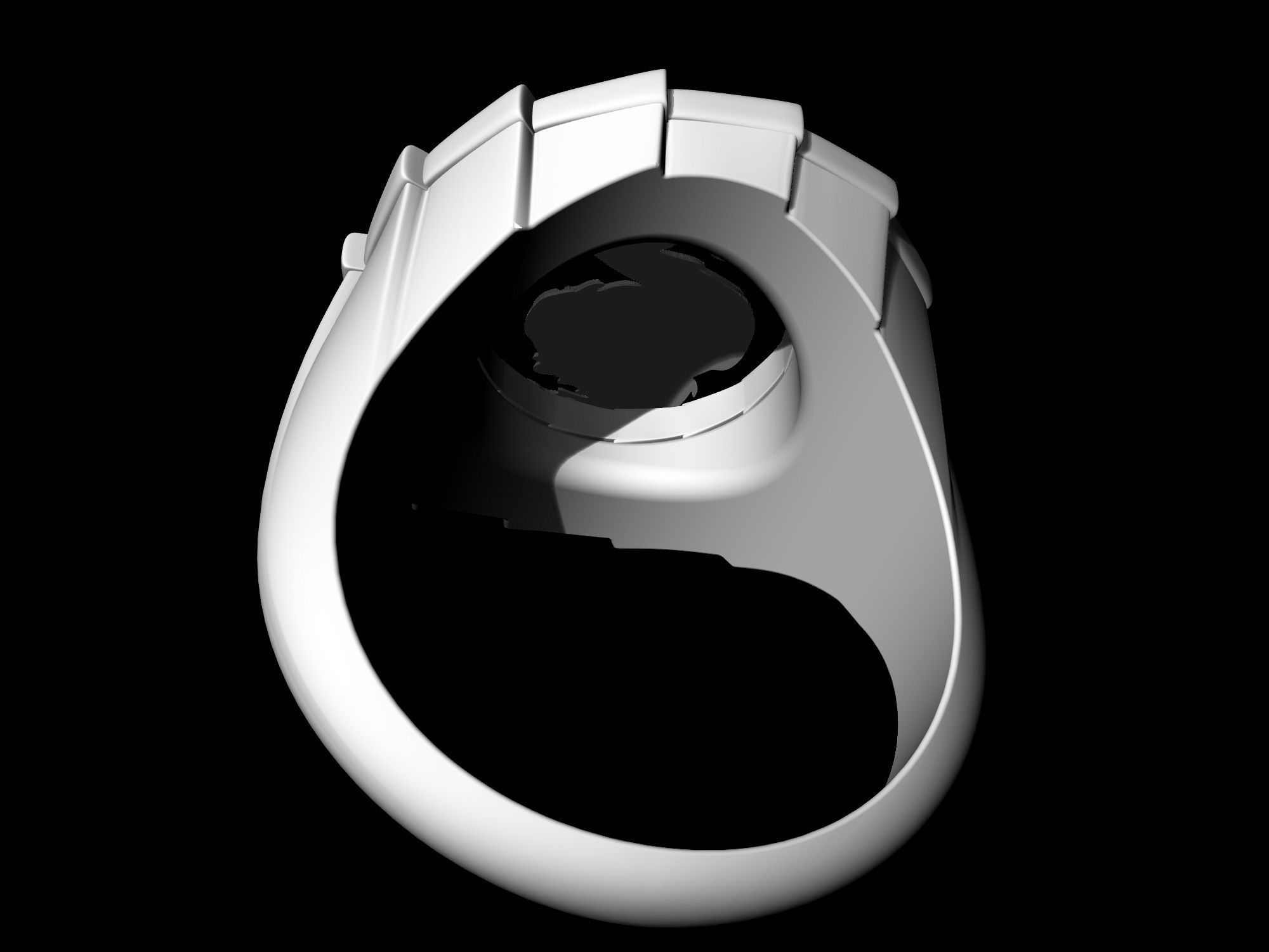 Dragon Ring 3D print model_10