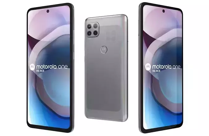 Motorola One 5G Ace Frosted Silver