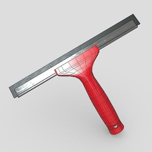 Window Wiper Low-poly 3D model 6