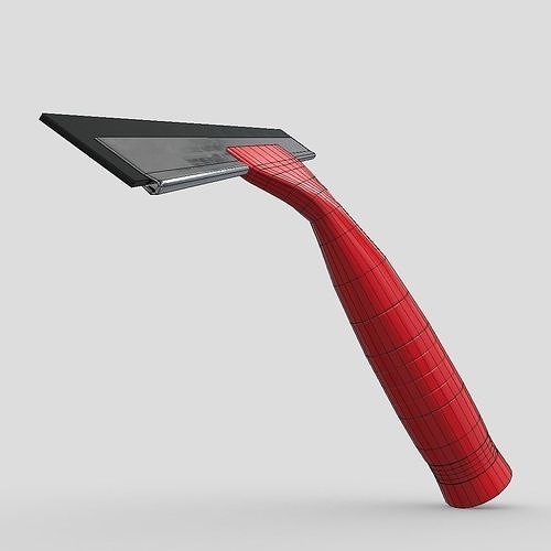 Window Wiper Low-poly 3D model 4