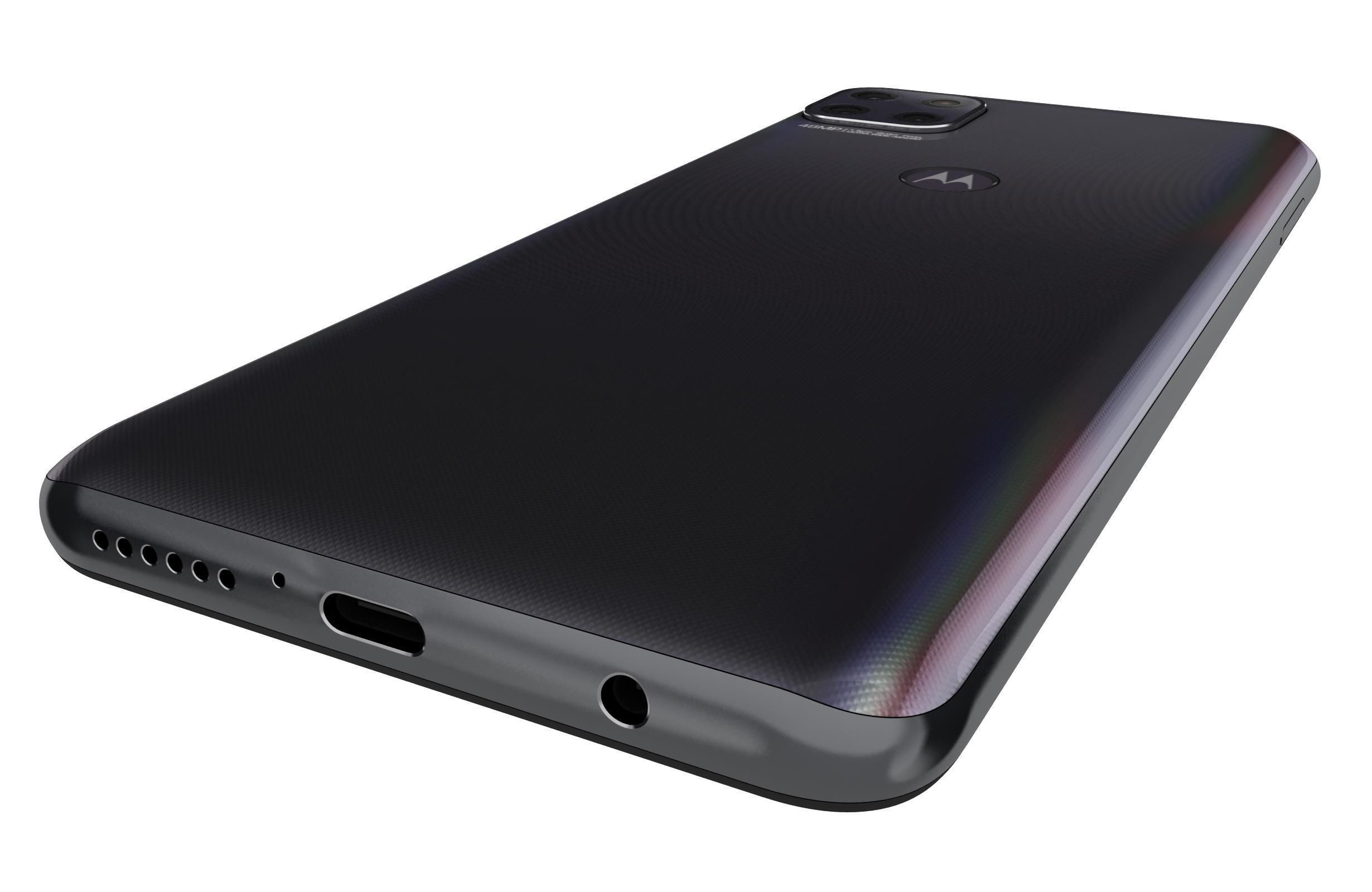 Motorola One 5G Ace Volcanic Gray 3D model_14