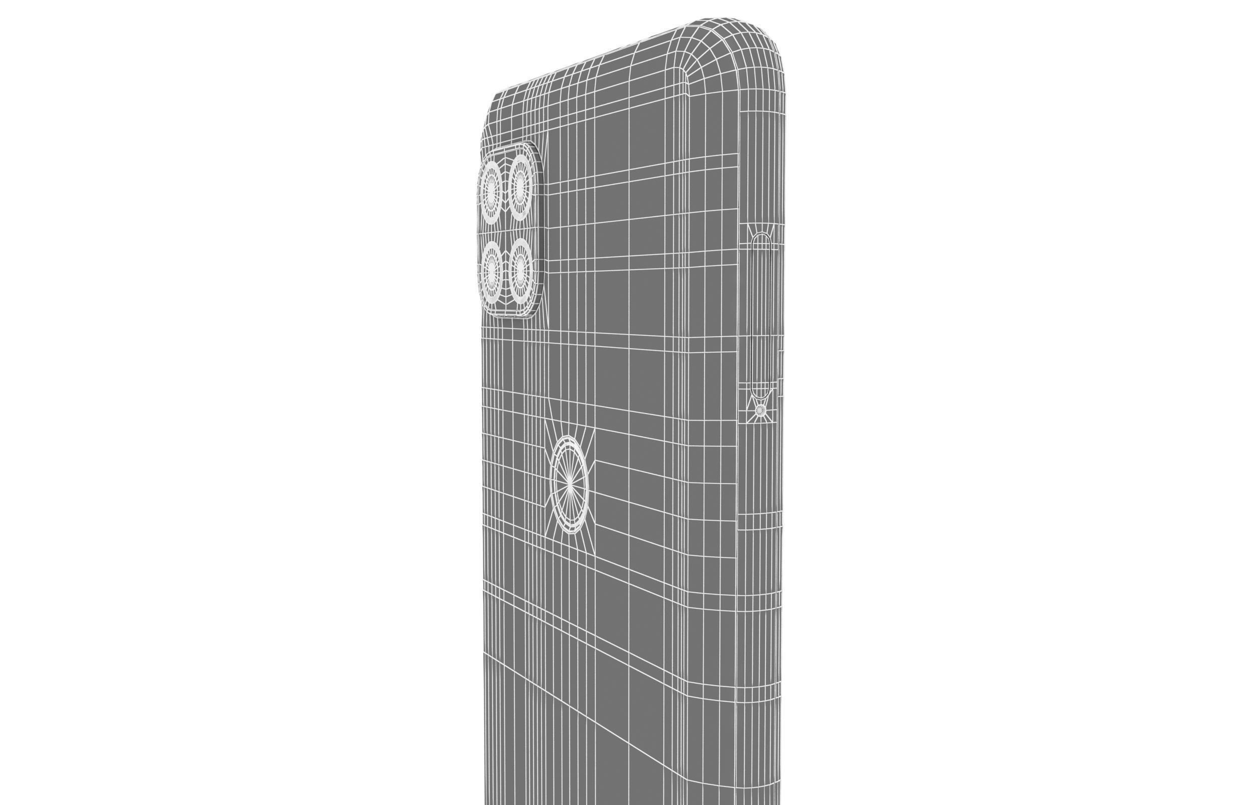 Motorola One 5G Ace Volcanic Gray 3D model_23