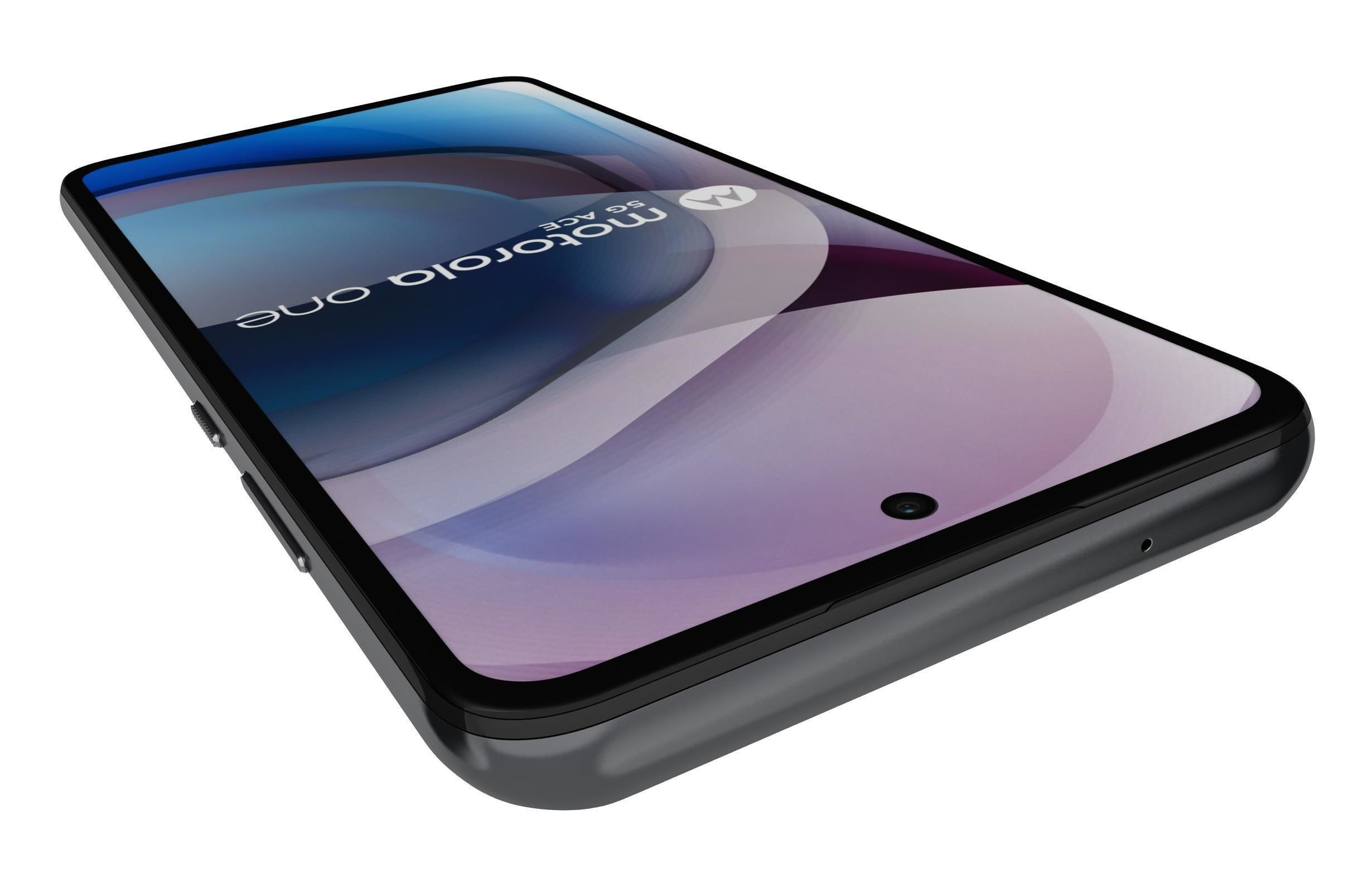 Motorola One 5G Ace Volcanic Gray 3D model_13