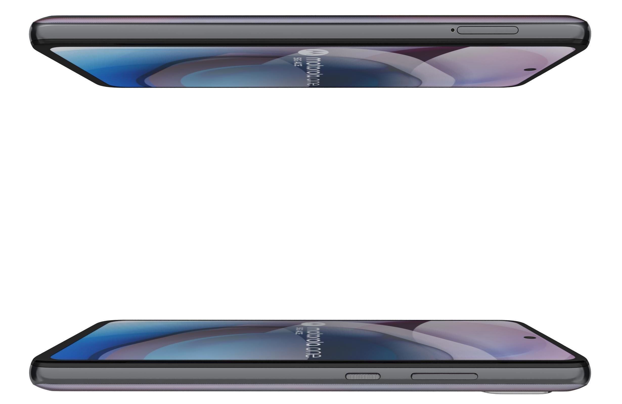 Motorola One 5G Ace Volcanic Gray 3D model_8