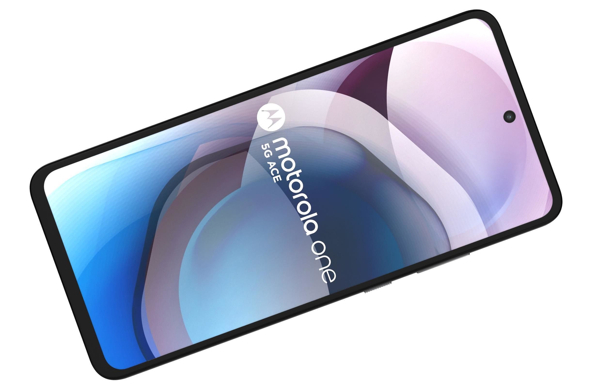 Motorola One 5G Ace Volcanic Gray 3D model_10