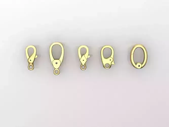 locks for chains and bracelets 3D print model