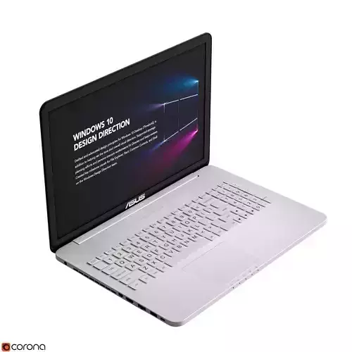 ASUS N552VW with backlight key notebook 3D model