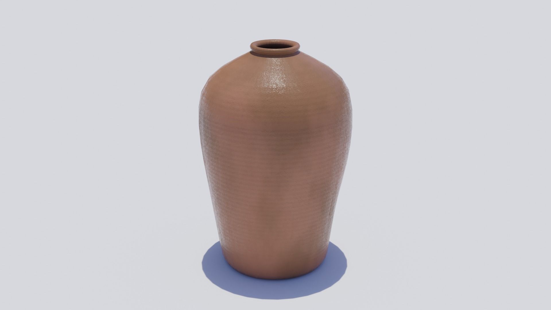 Clay Pots - Low Poly PBR Low-poly 3D model_6