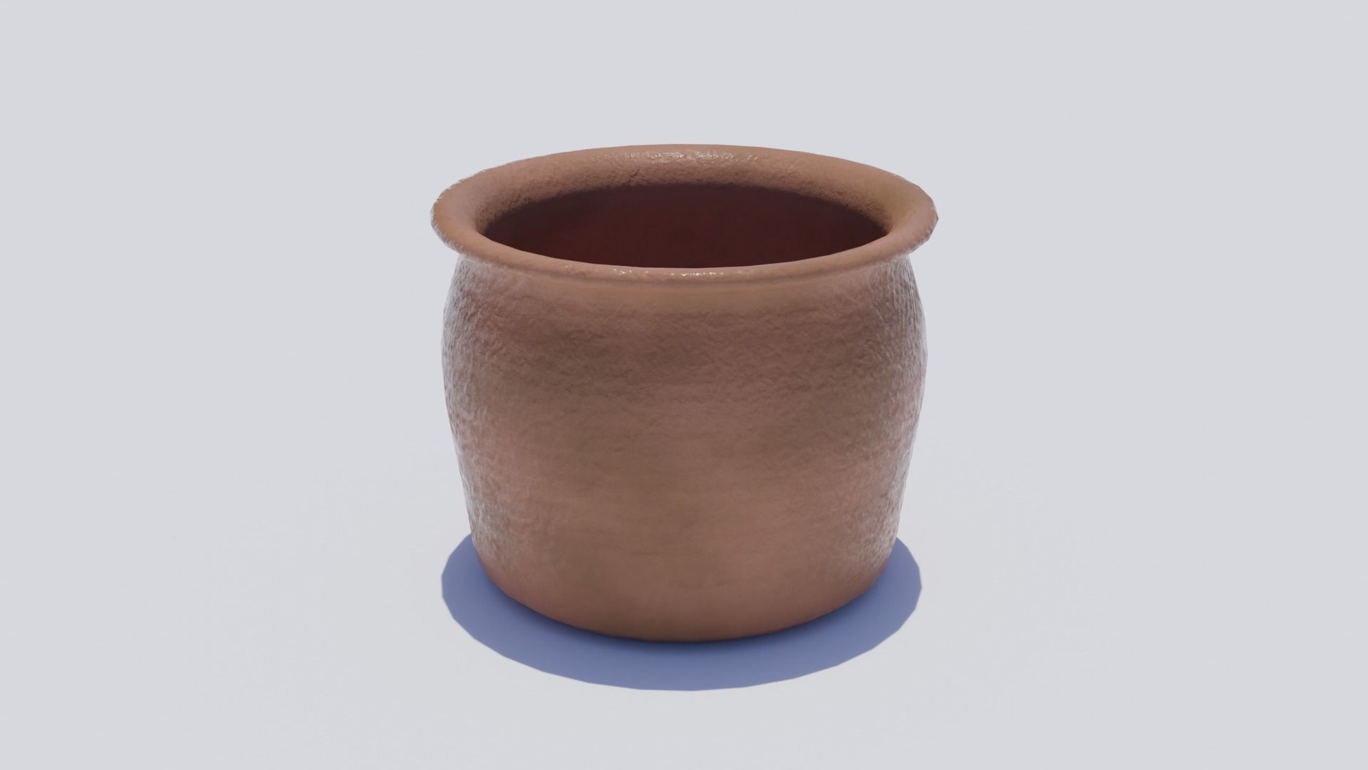 Clay Pots - Low Poly PBR Low-poly 3D model_5