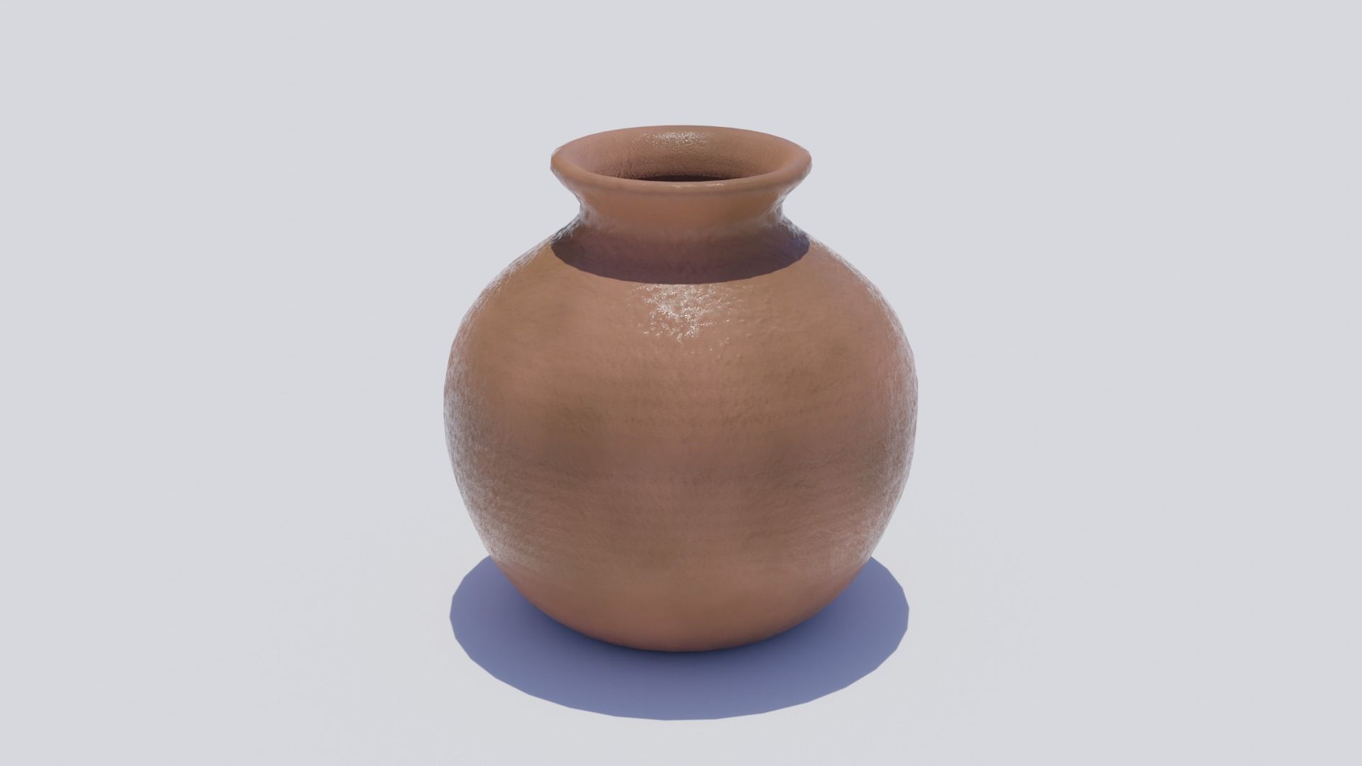 Clay Pots - Low Poly PBR Low-poly 3D model_7