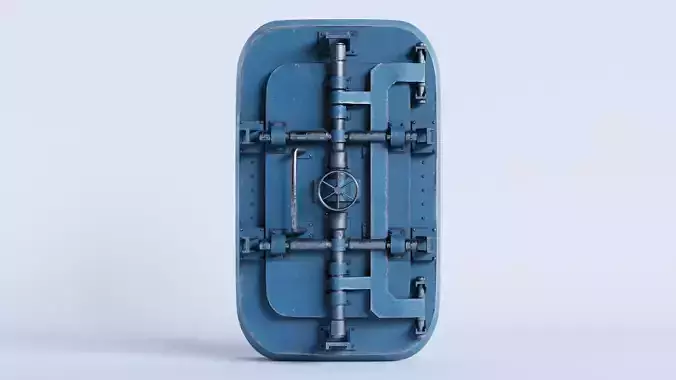 Military Metal Bunker Door 