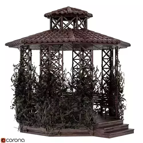 Octagonal Bower 3D model