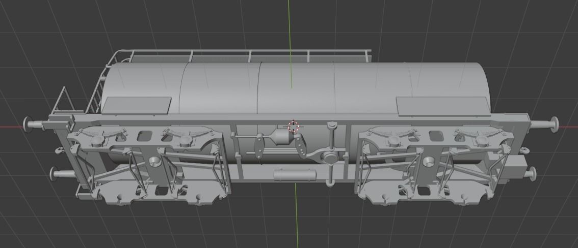 H0 1-87 scale Uerdingen tank car 3D print model_8