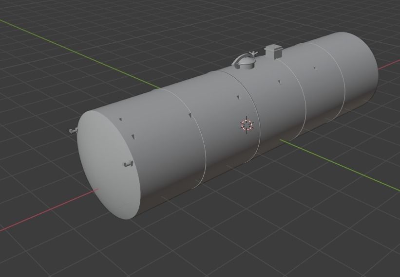 H0 1-87 scale Uerdingen tank car 3D print model_12