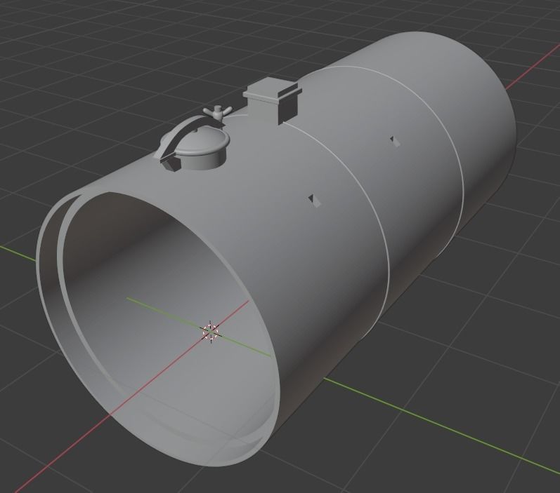 H0 1-87 scale Uerdingen tank car 3D print model_14