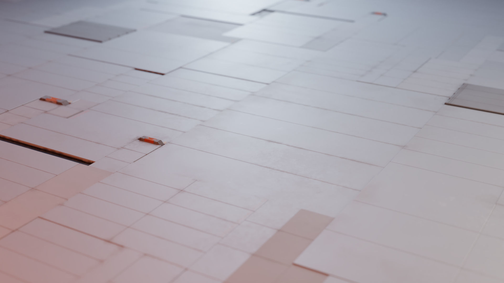 Sci fi Trim sheet texture 3 Variations Low-poly 3D model_6