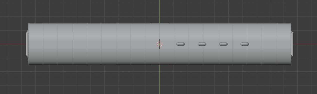 H0 1-87 scale Umbauwagen BD4yg 2nd class with luggage room 3D print model_3