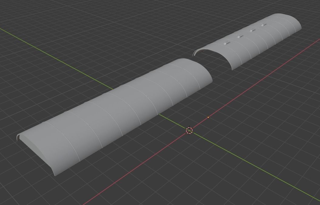 H0 1-87 scale Umbauwagen BD4yg 2nd class with luggage room 3D print model_9