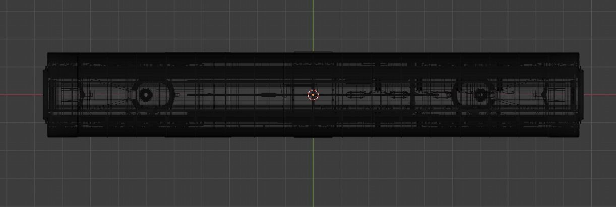 H0 1-87 scale Umbauwagen BD4yg 2nd class with luggage room 3D print model_4