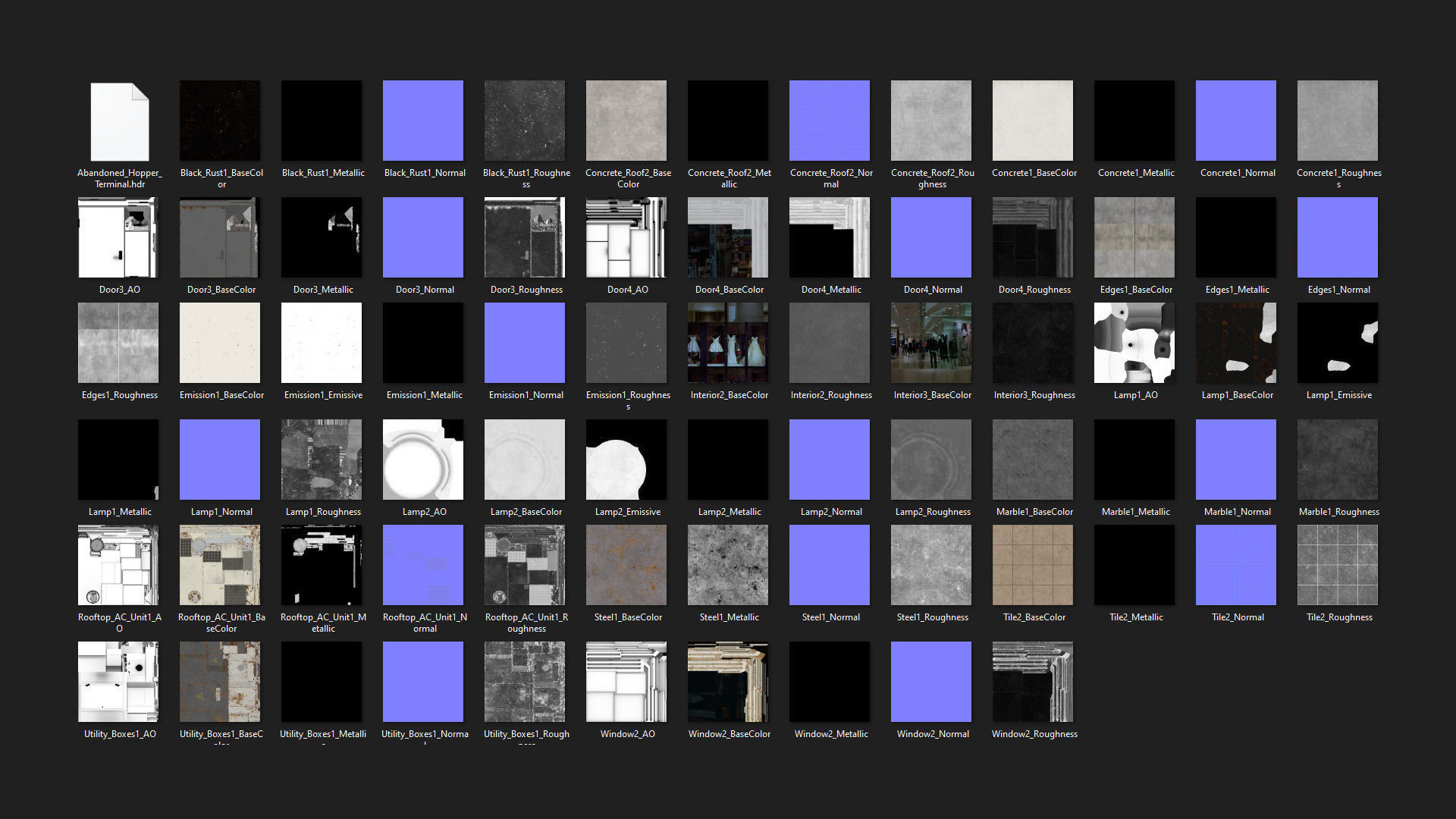 Building 13 Low-poly 3D model_14