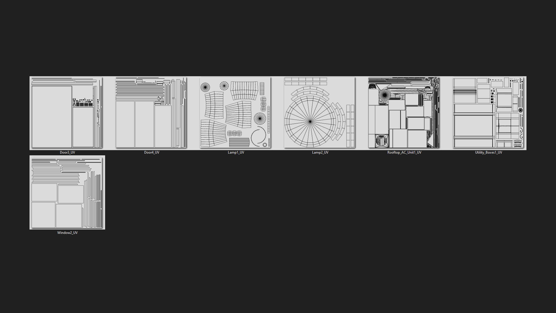 Building 13 Low-poly 3D model_13