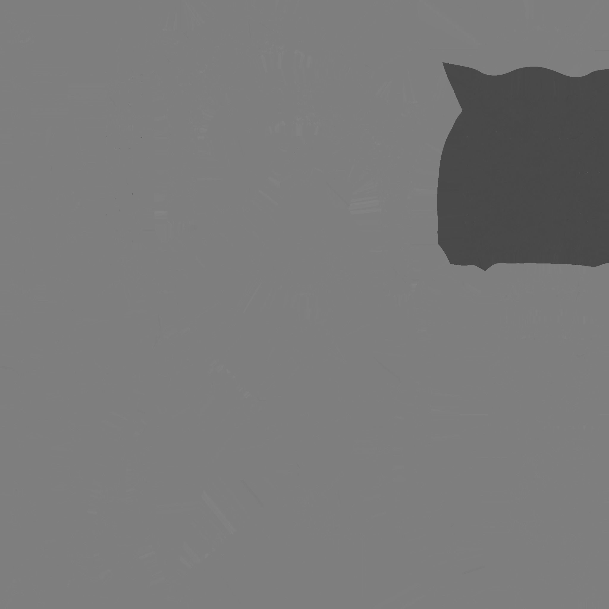 Medieval Battle Axe 05 Black Dark - Fantasy Weaponry Low-poly 3D model_20