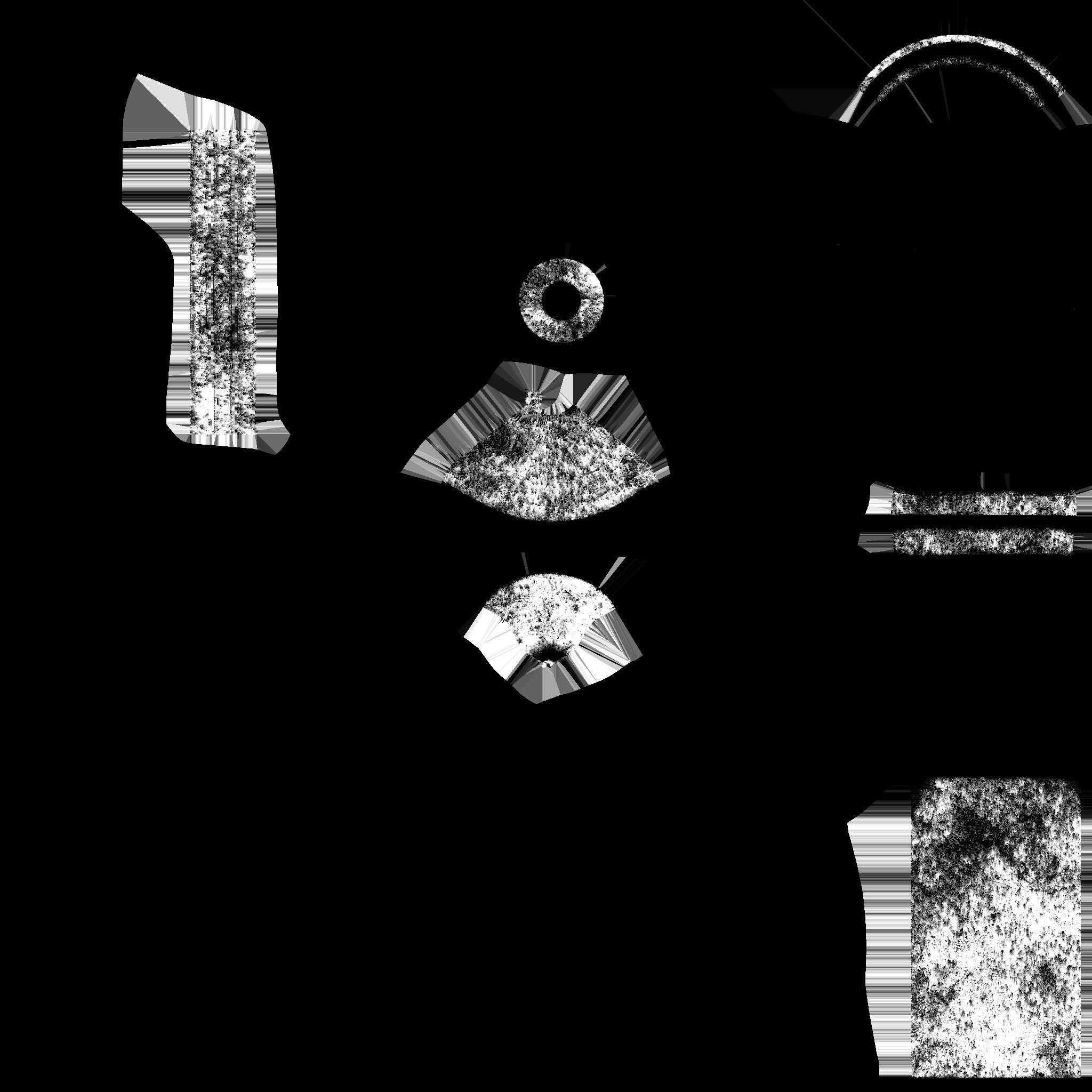 Medieval Battle Axe 08 Ice Elemental - Fantasy Weaponry Low-poly 3D model_21