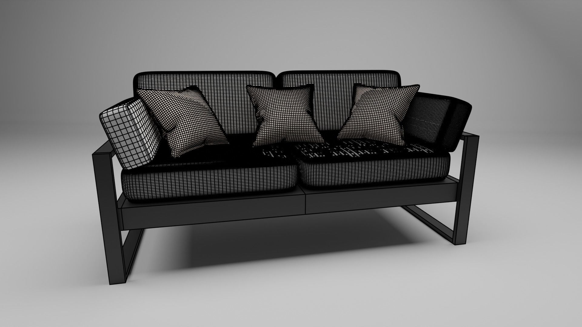 Sofa Loft  3D model_6