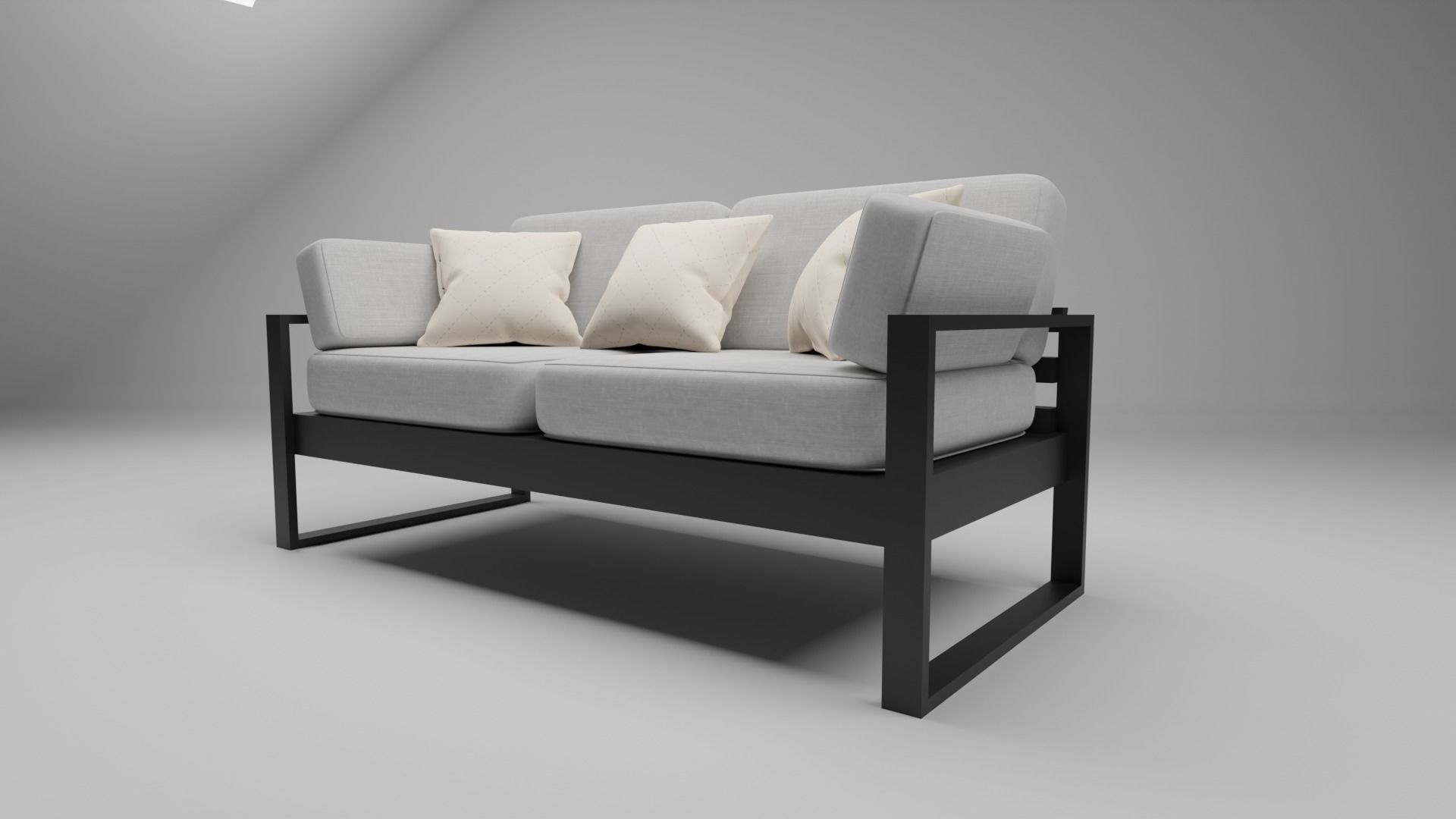 Sofa Loft  3D model_2