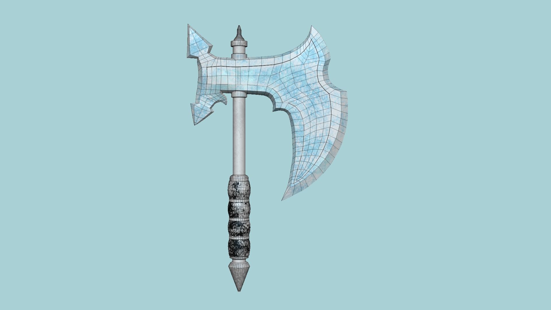 10 Medieval Battle Axe Collection - Fantasy Weaponry _63