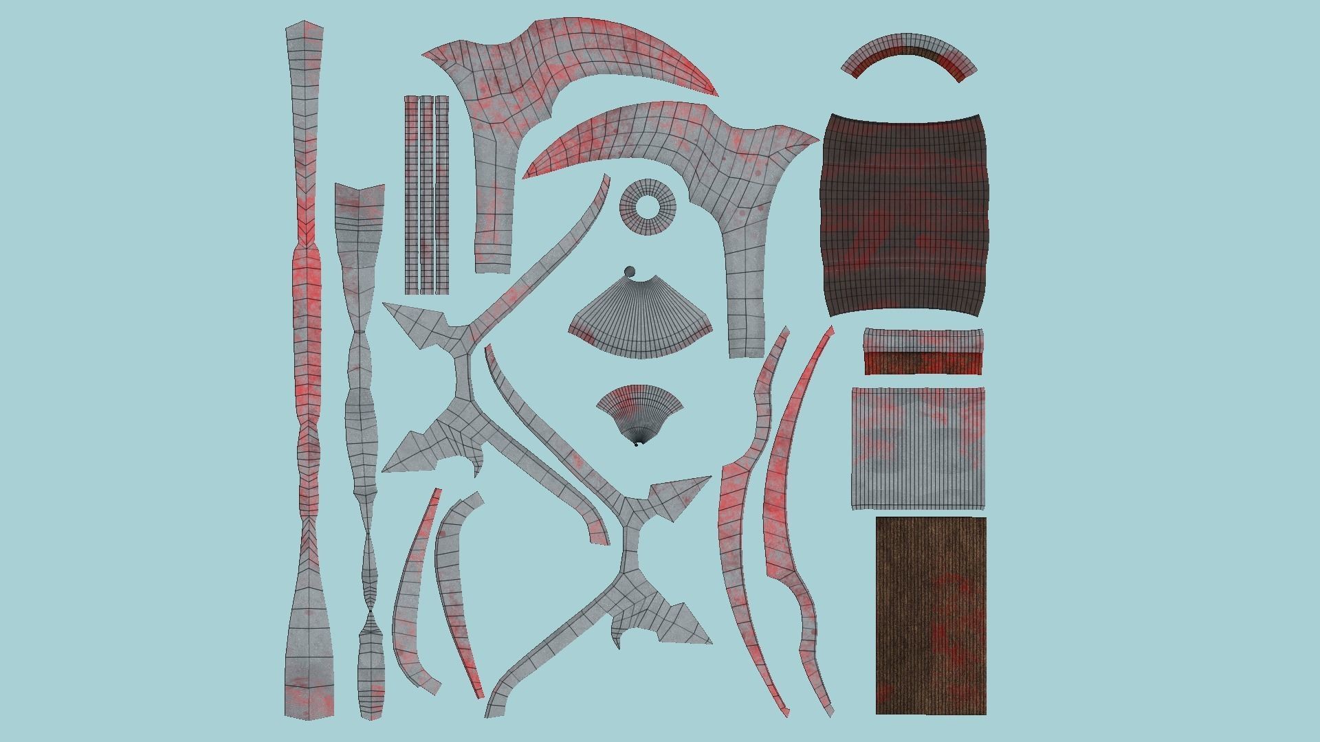 10 Medieval Battle Axe Collection - Fantasy Weaponry _72