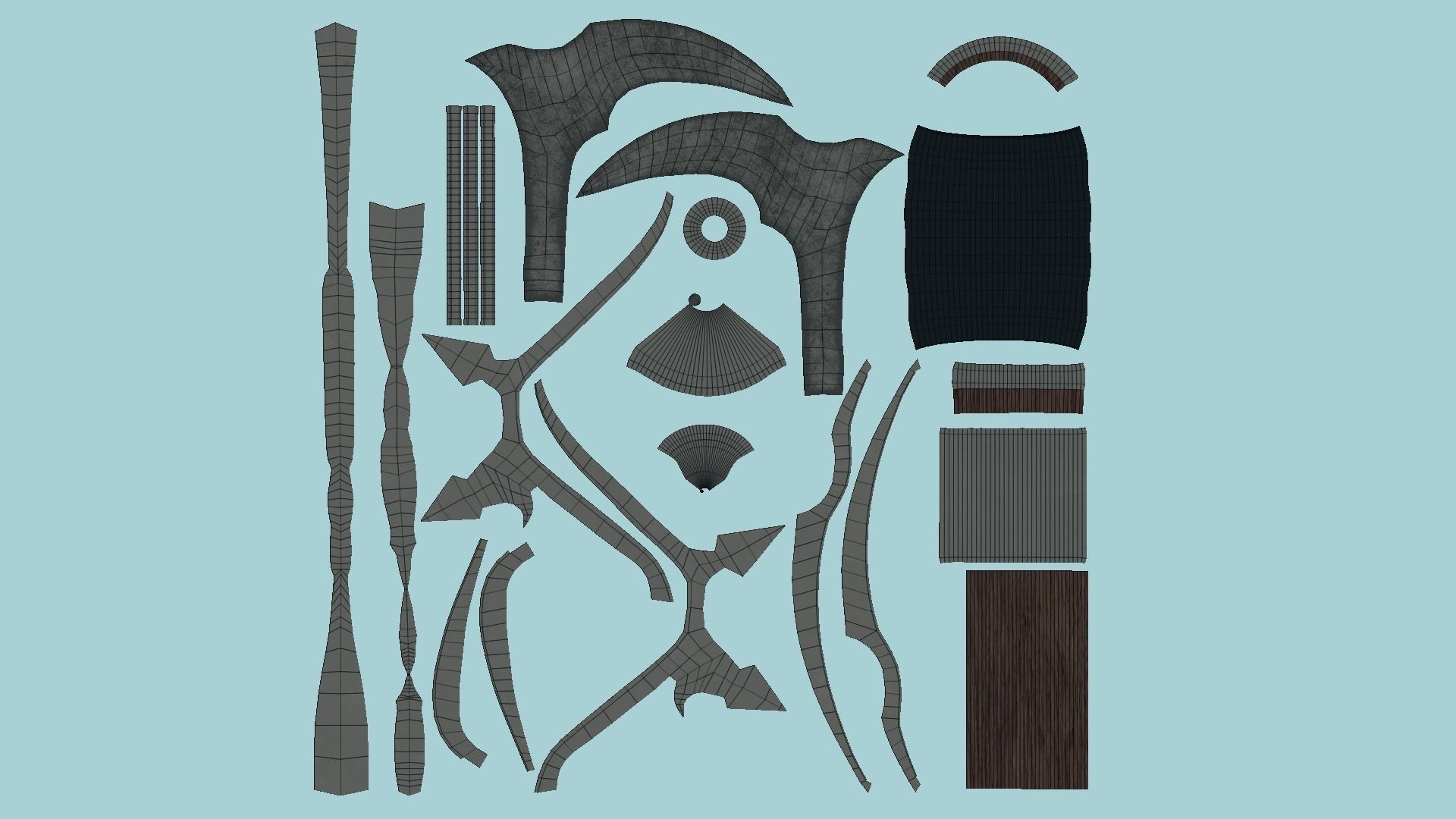 10 Medieval Battle Axe Collection - Fantasy Weaponry _74