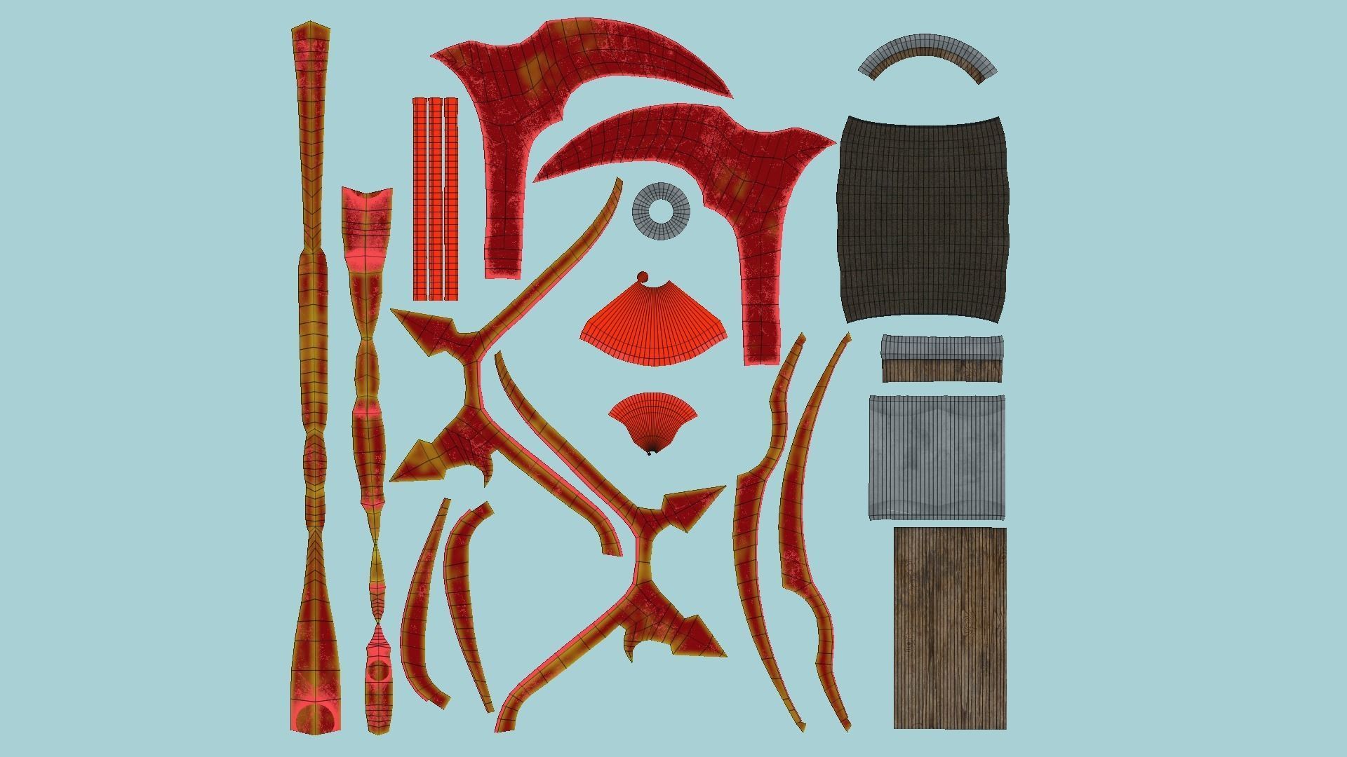 10 Medieval Battle Axe Collection - Fantasy Weaponry _64