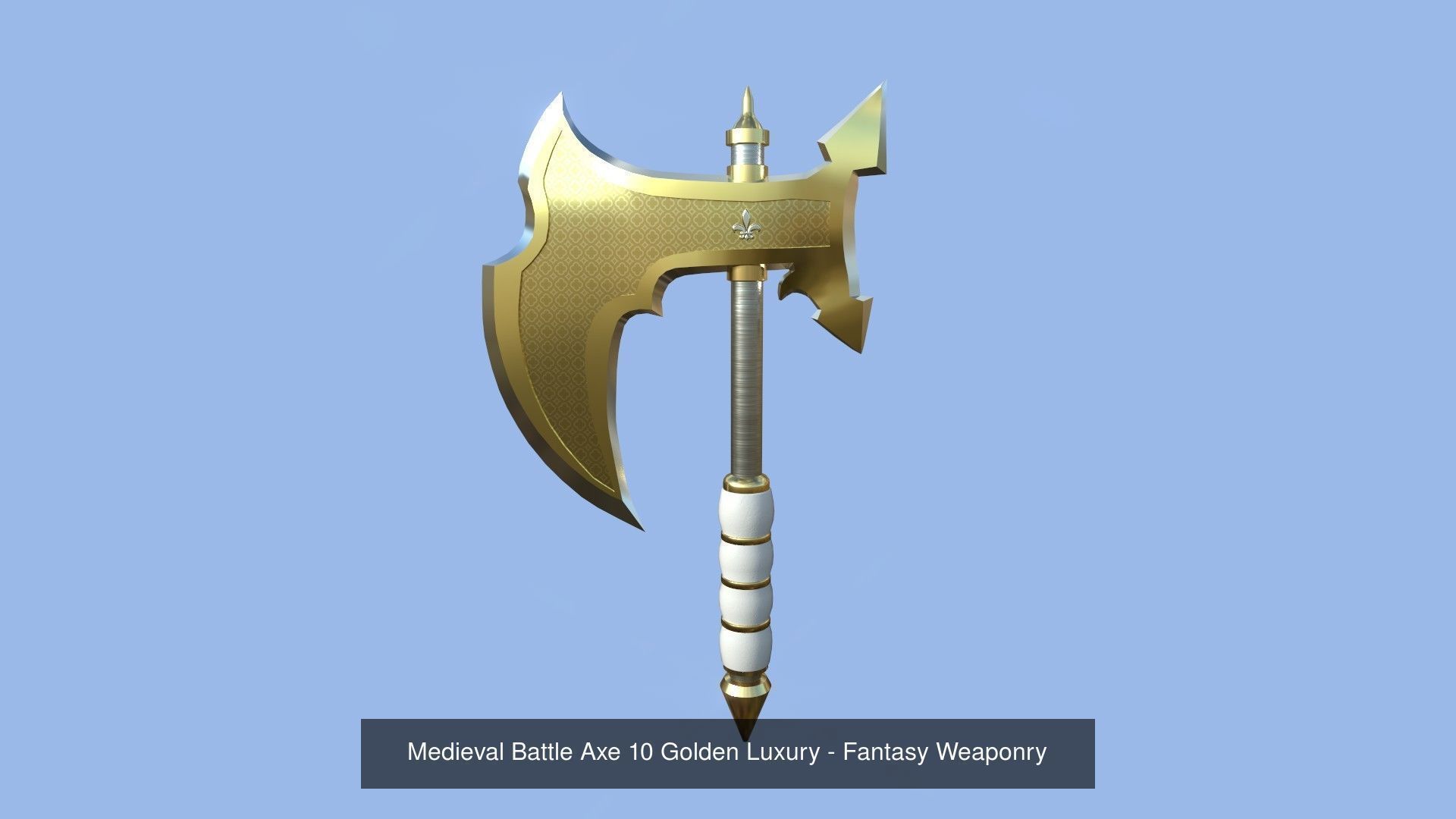 10 Medieval Battle Axe Collection - Fantasy Weaponry _10