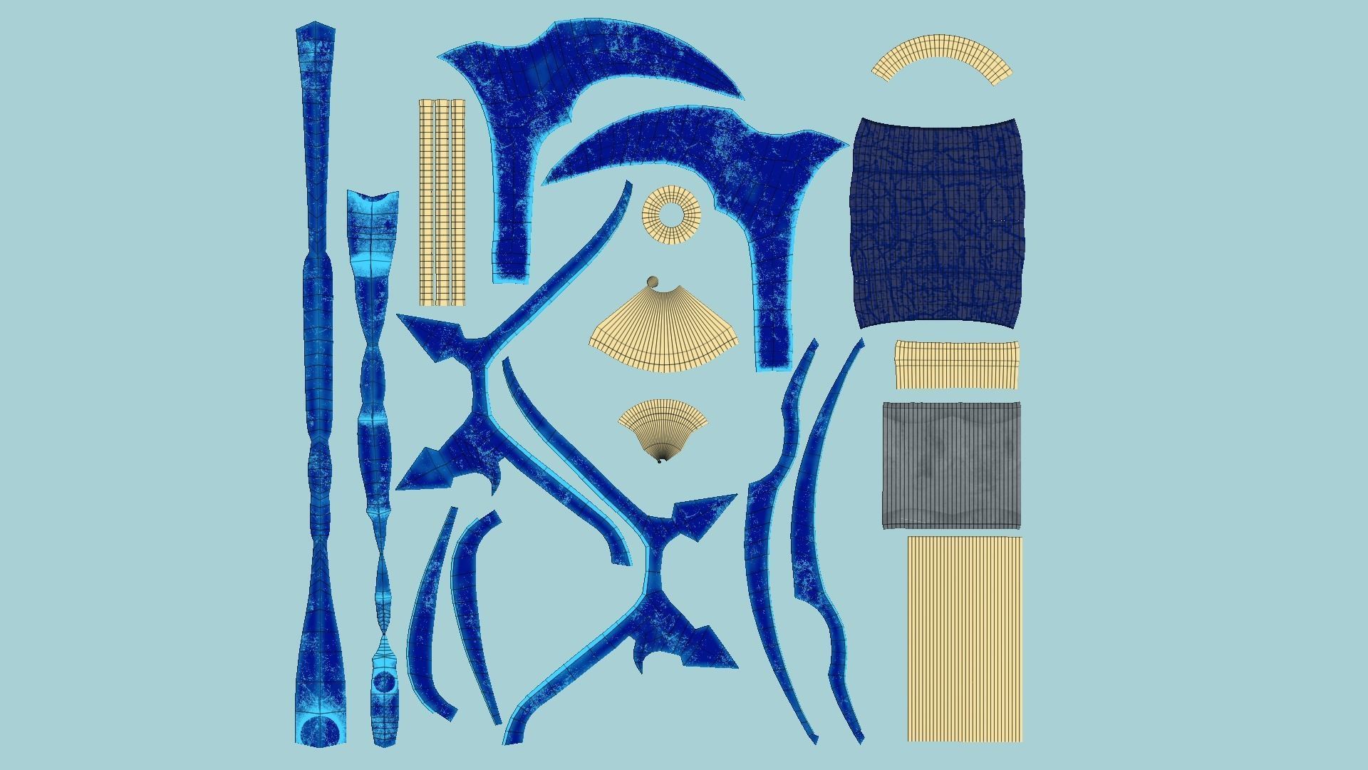 10 Medieval Battle Axe Collection - Fantasy Weaponry _70