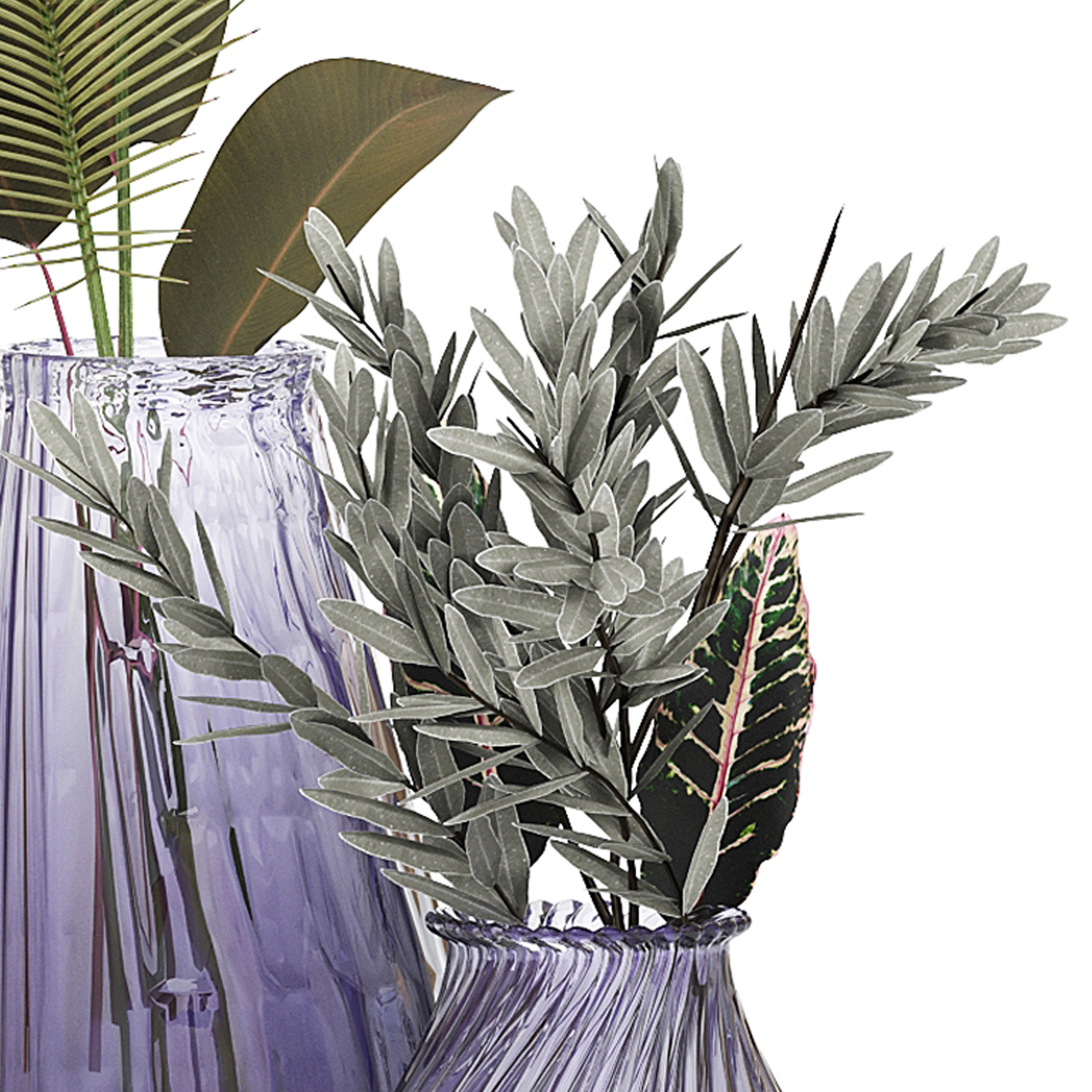 FLOWER PACK 204C 3D model_1