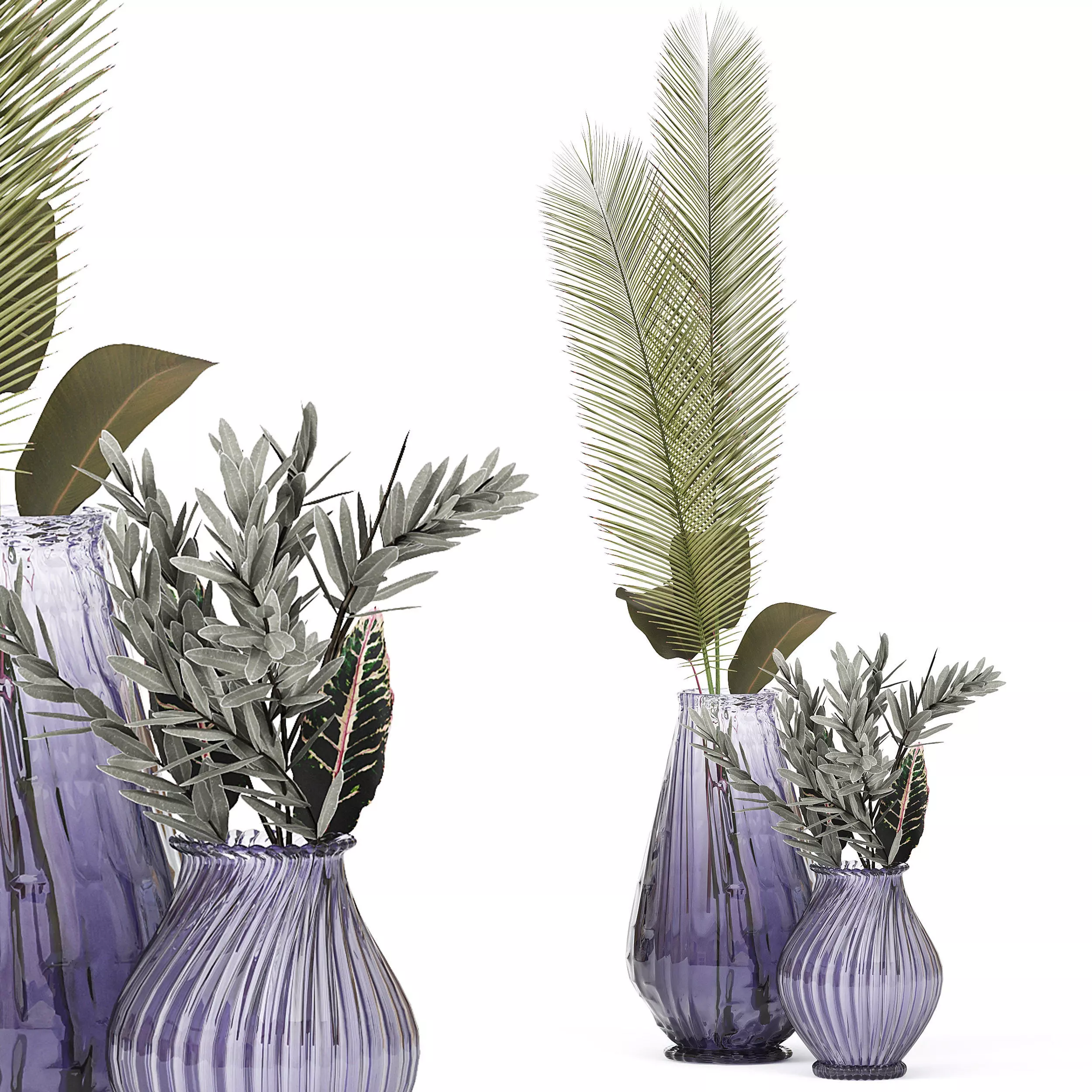 FLOWER PACK 204C 3D model_0