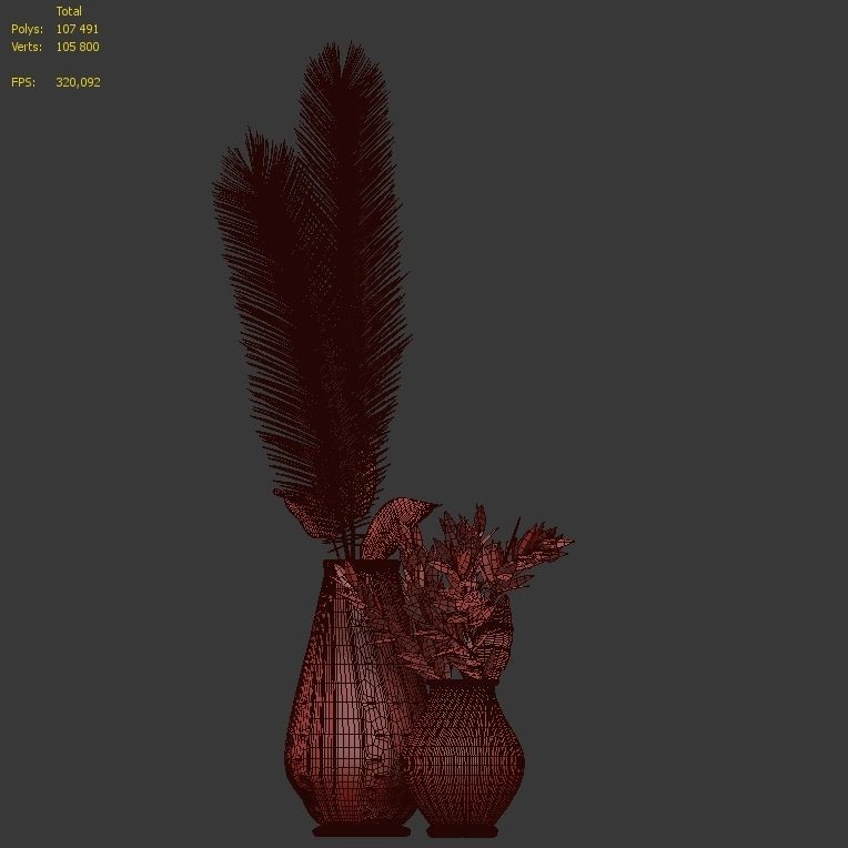 FLOWER PACK 204C 3D model_5