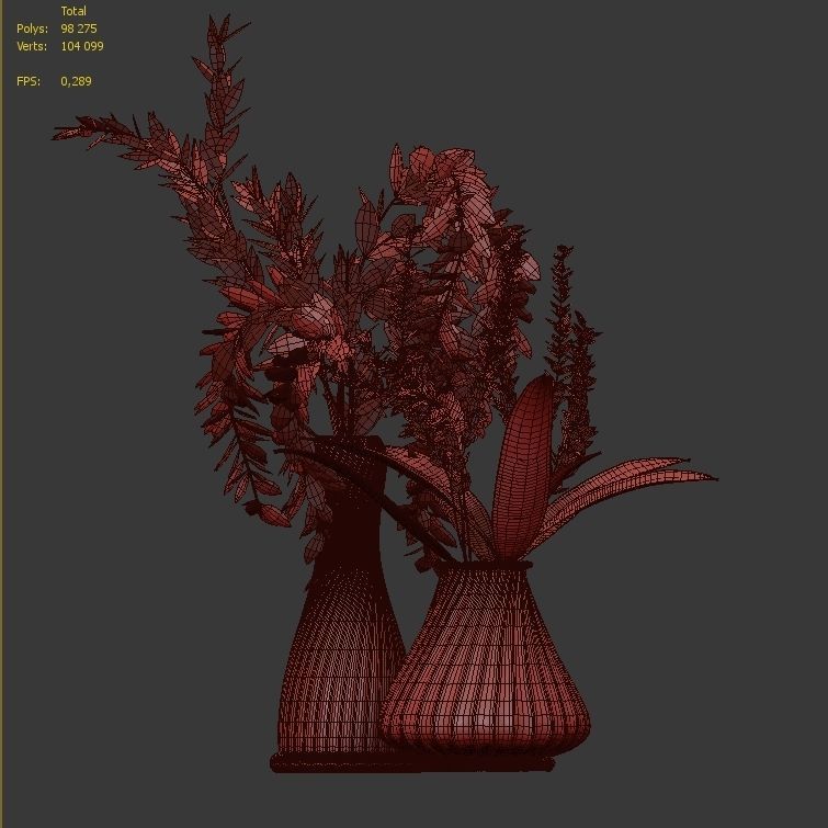 FLOWER PACK 206C 3D model_5