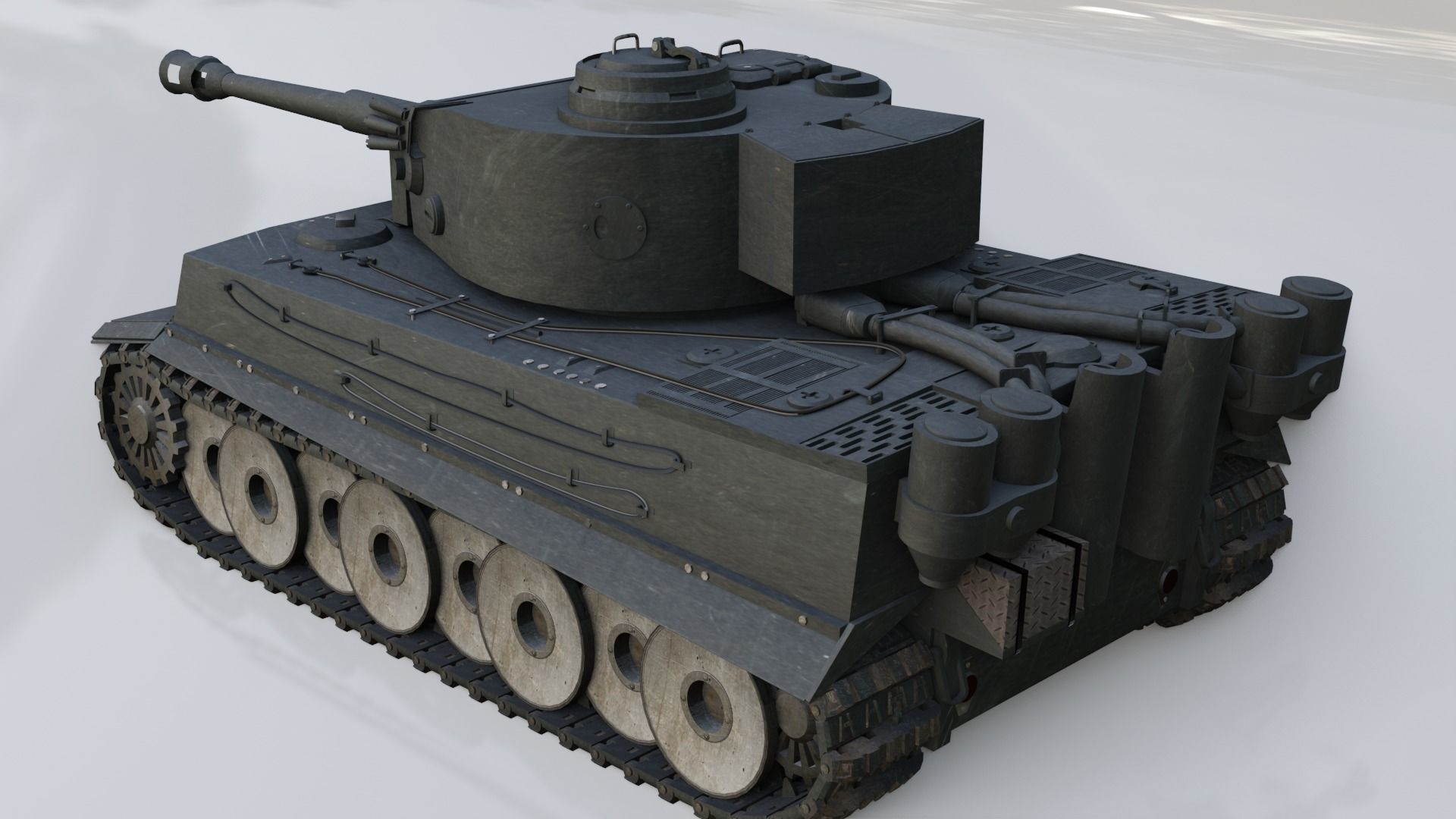 Tiger 131 3D model_4
