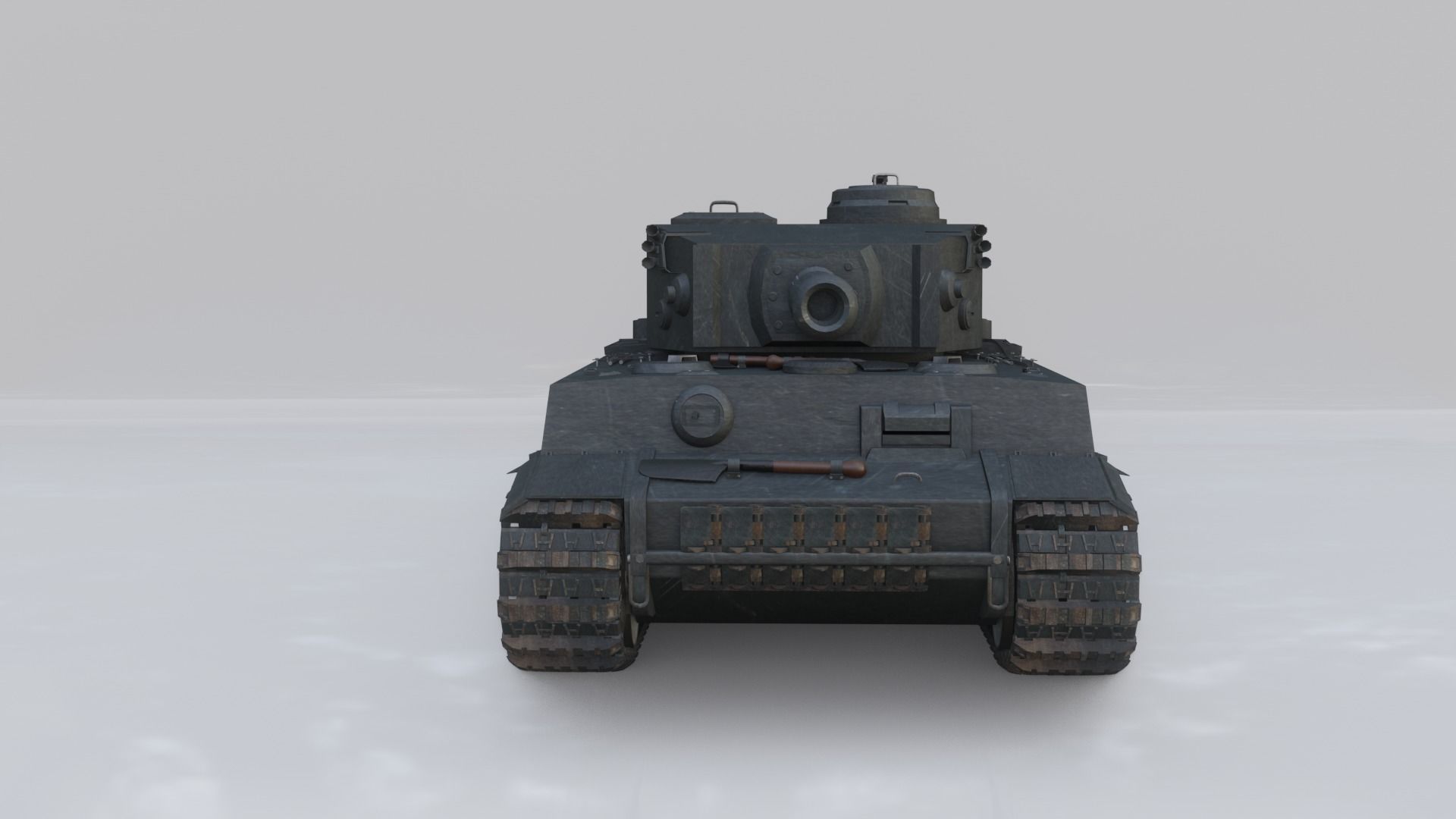 Tiger 131 3D model_6