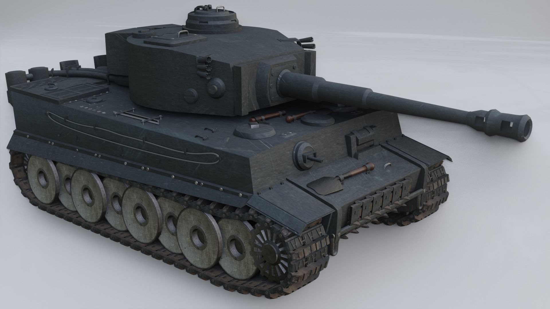 Tiger 131 3D model_10