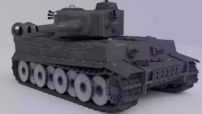 Tiger 131 3D model