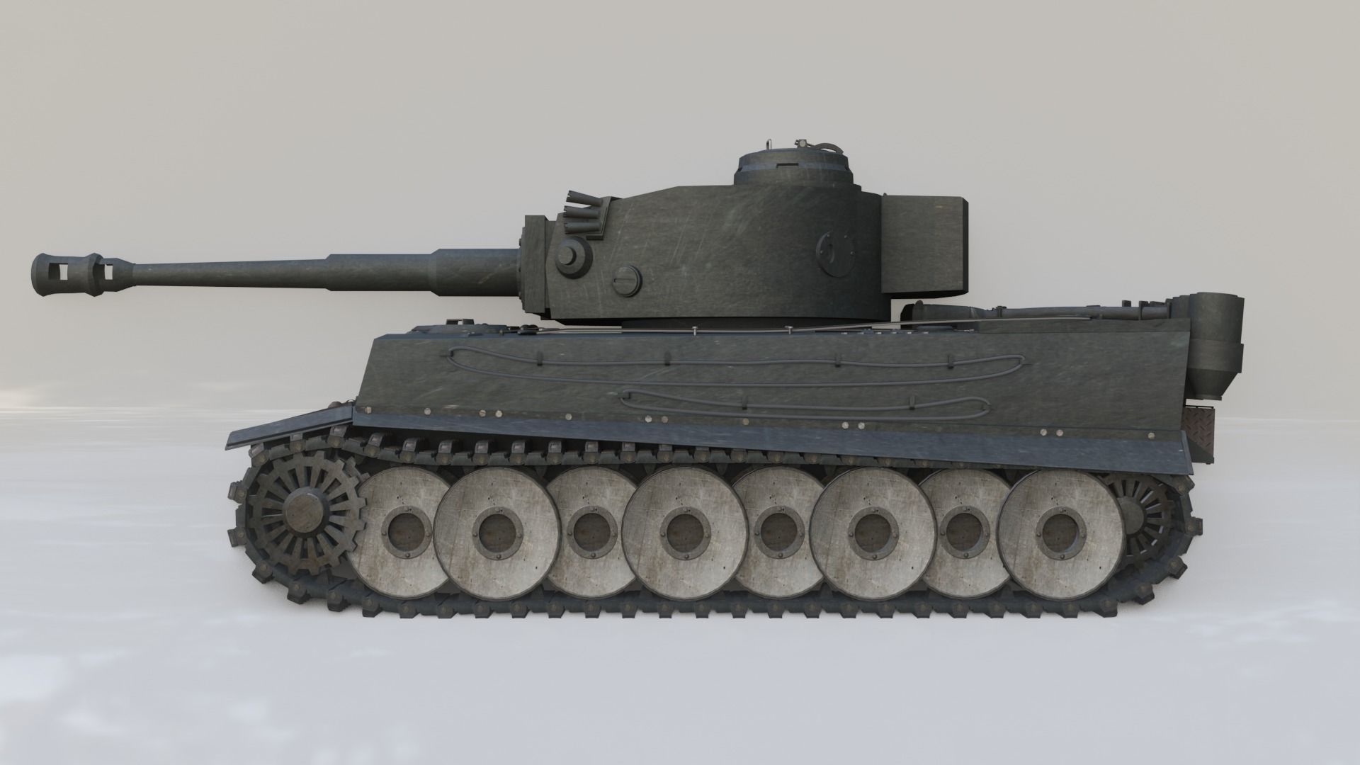 Tiger 131 3D model_5