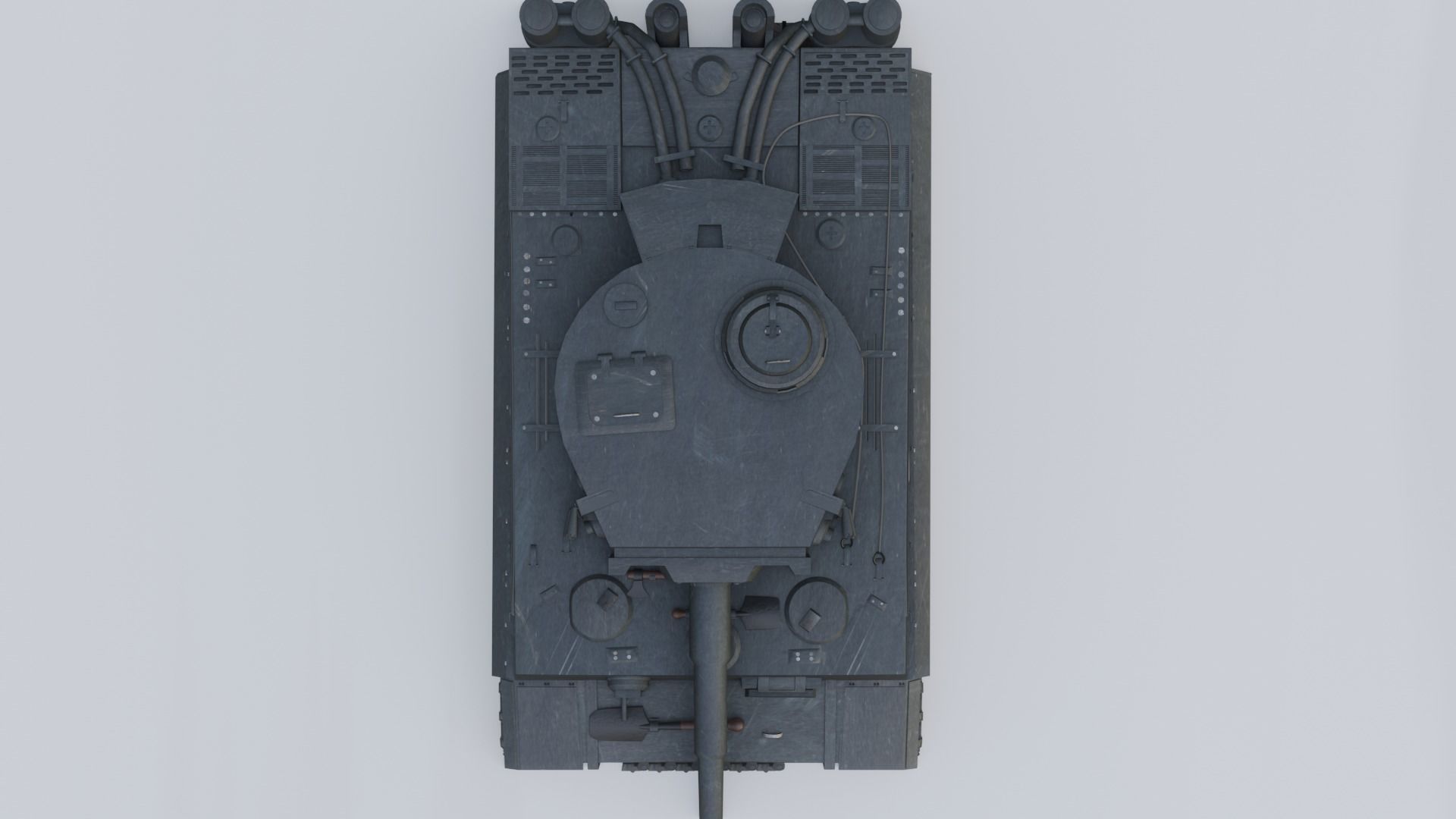 Tiger 131 3D model_7