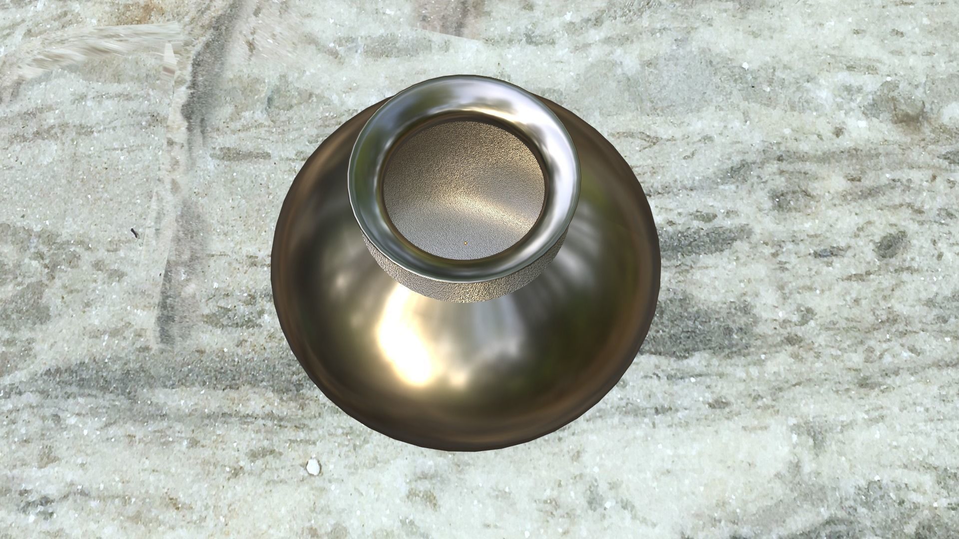Steel pot  3D model_2