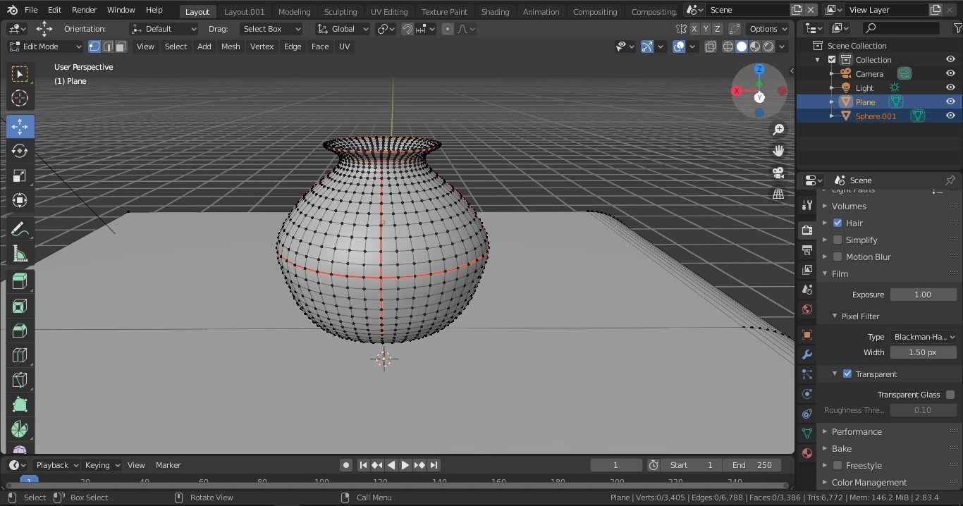Steel pot  3D model_3
