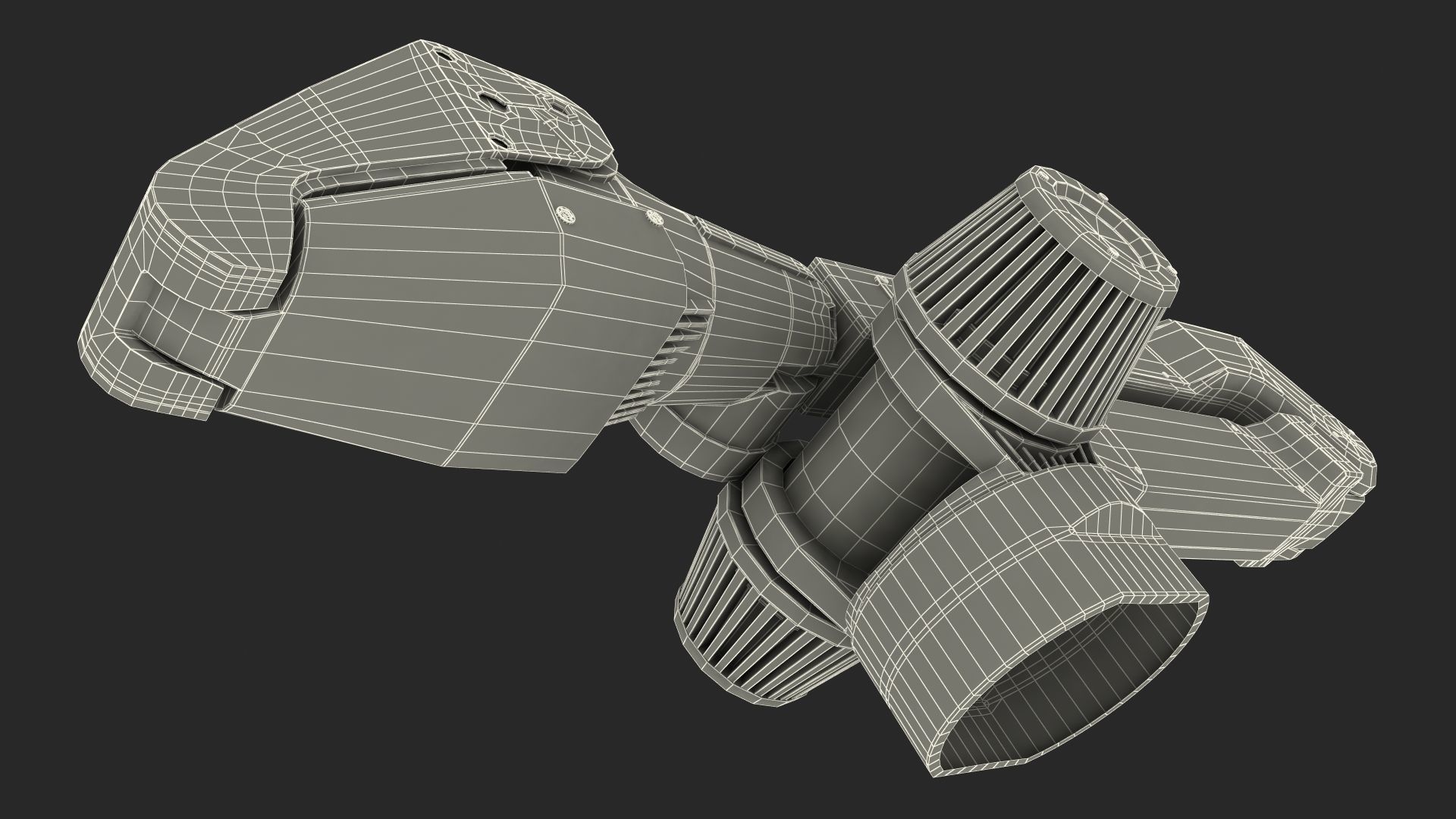 Robotic Manipulator 3D model_8