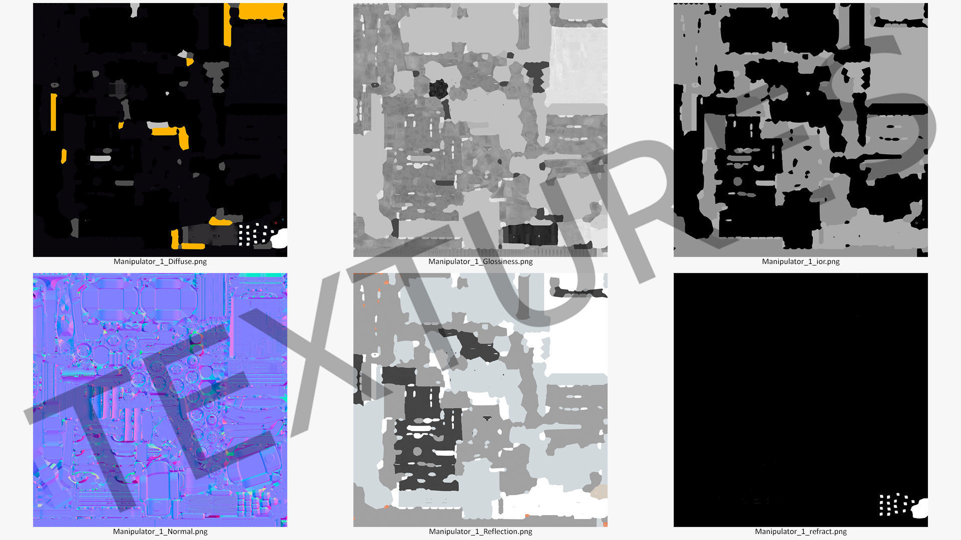 Robotic Manipulator 3D model_12